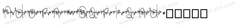 Adorn Garland字体转换